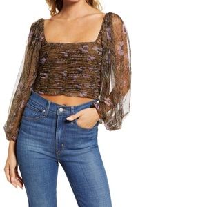 Free people lilia crop top.